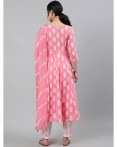 Cotton Printed Ethnic Pants SuitSet view 6