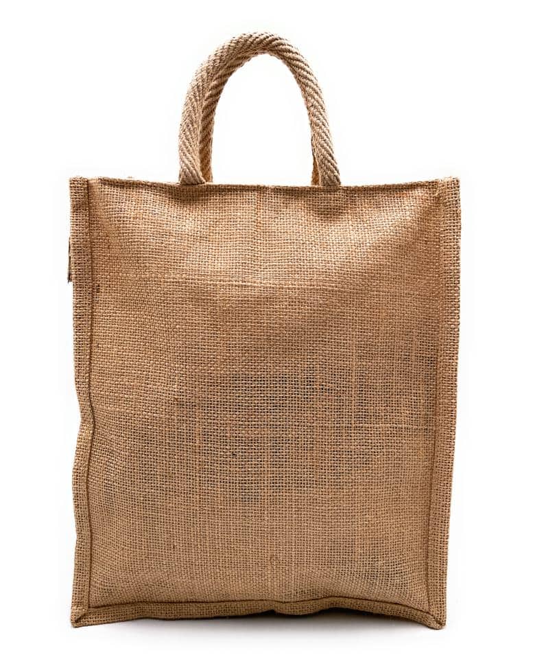 Jute Tote Bag view 5