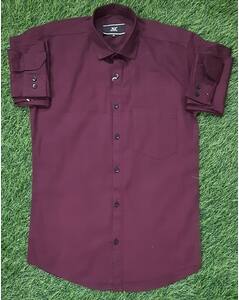 Blended Solid Shirt view 3