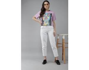 Cotton Printed Round Neck T-shirt view 15