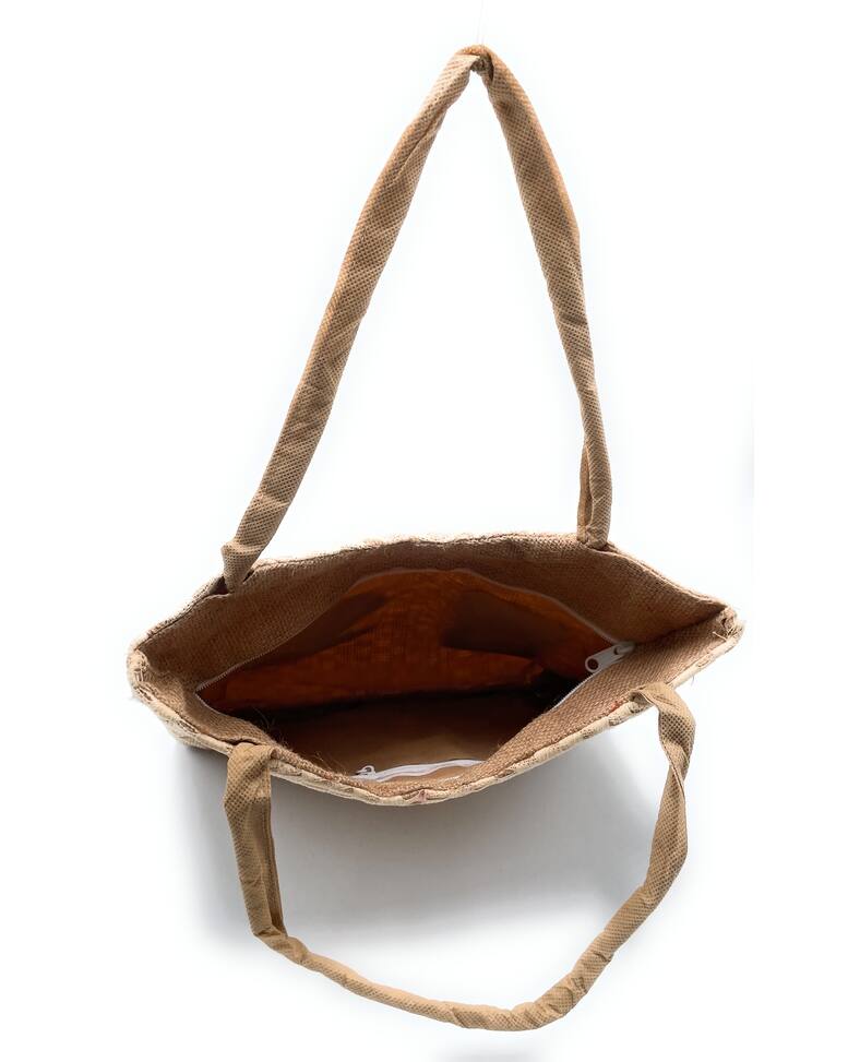 SNT NATIONAL Jute Handbag