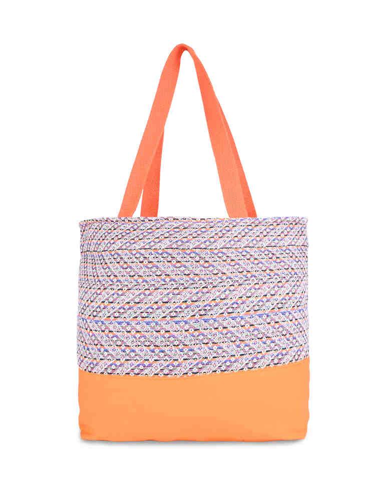 LA STILE Cotton Shoulder Bag
