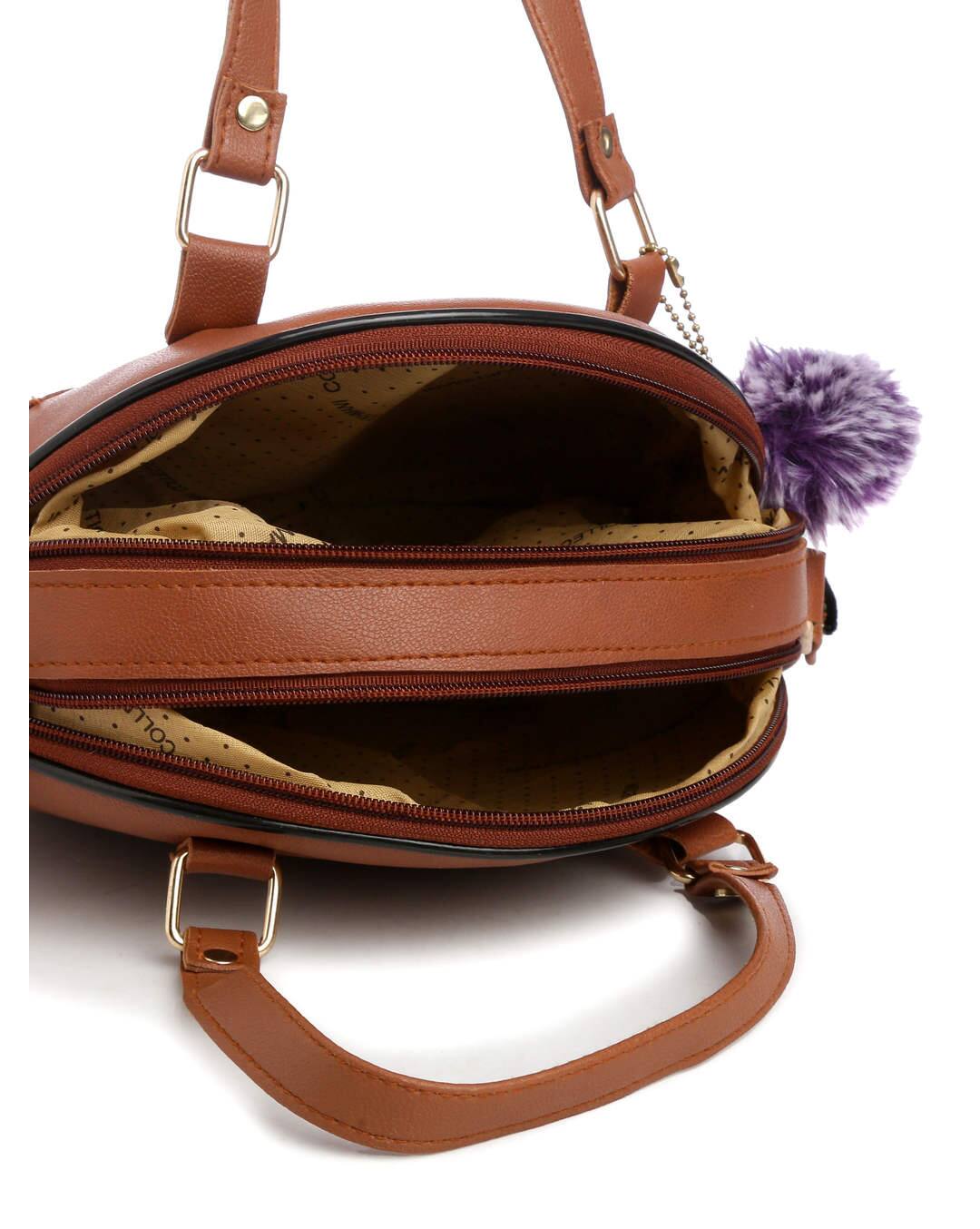 BAGANIC Polyurethane (PU) Sling Bag