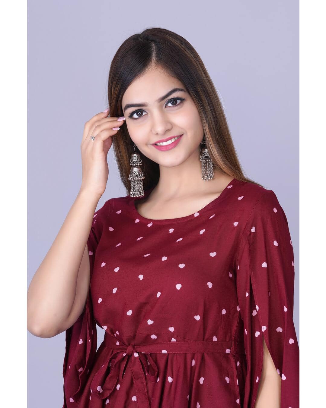 Rayon Printed Top view 5