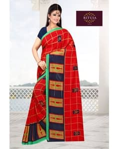 Renial Printed Regular Saree view 3