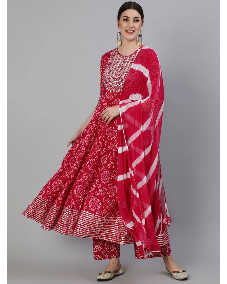 Cotton Printed Palazzo  SuitSet