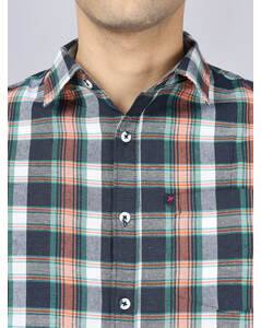 Blended Checks Casual Shirts view 15