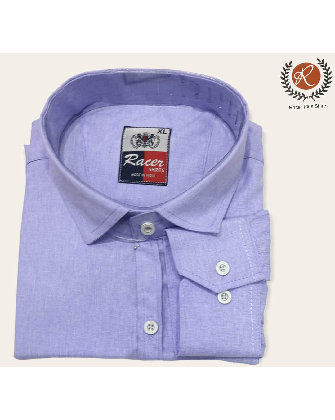 Cotton Self-design Shirt