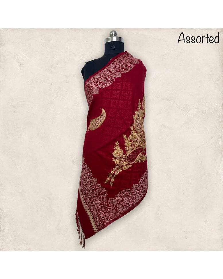 Acrylic Embroidered Stole