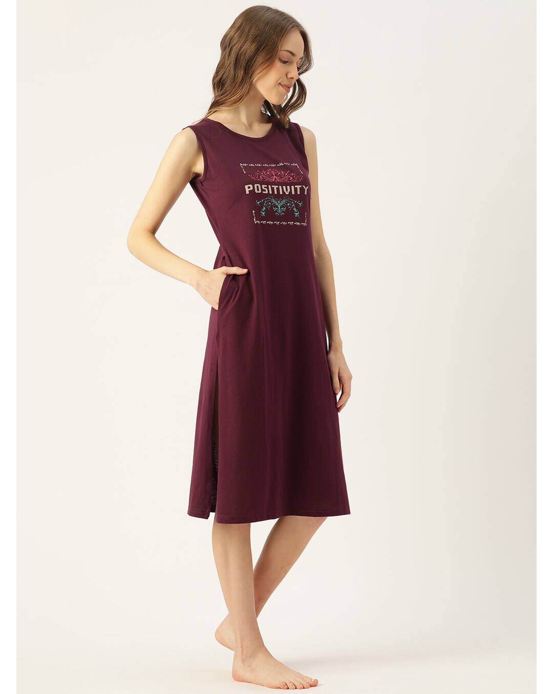 Cotton Medium Nightshirt view 13
