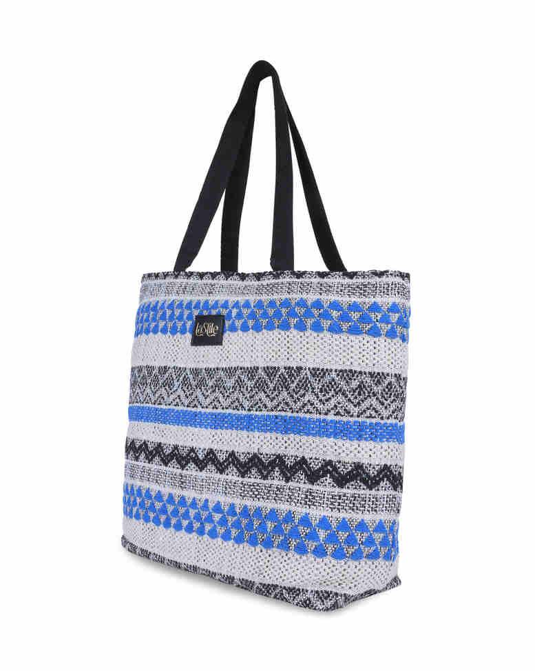LA STILE Cotton Shoulder Bag