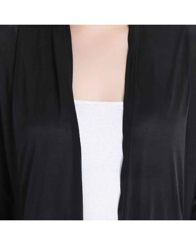 Cotton Stretch Solid Shrugs view 14