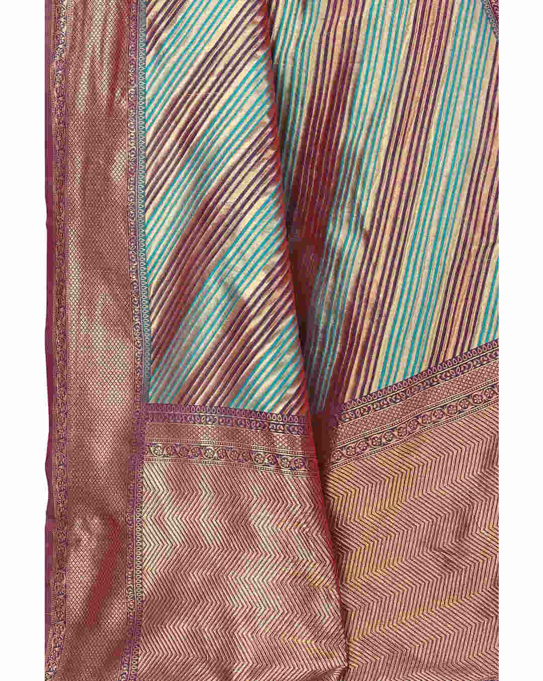 Banarasi All over print Regular Saree view 6