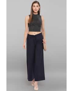 Pure Cotton Solid Palazzos view 6