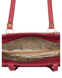 LA STILE Polyurethane (PU) Handbag