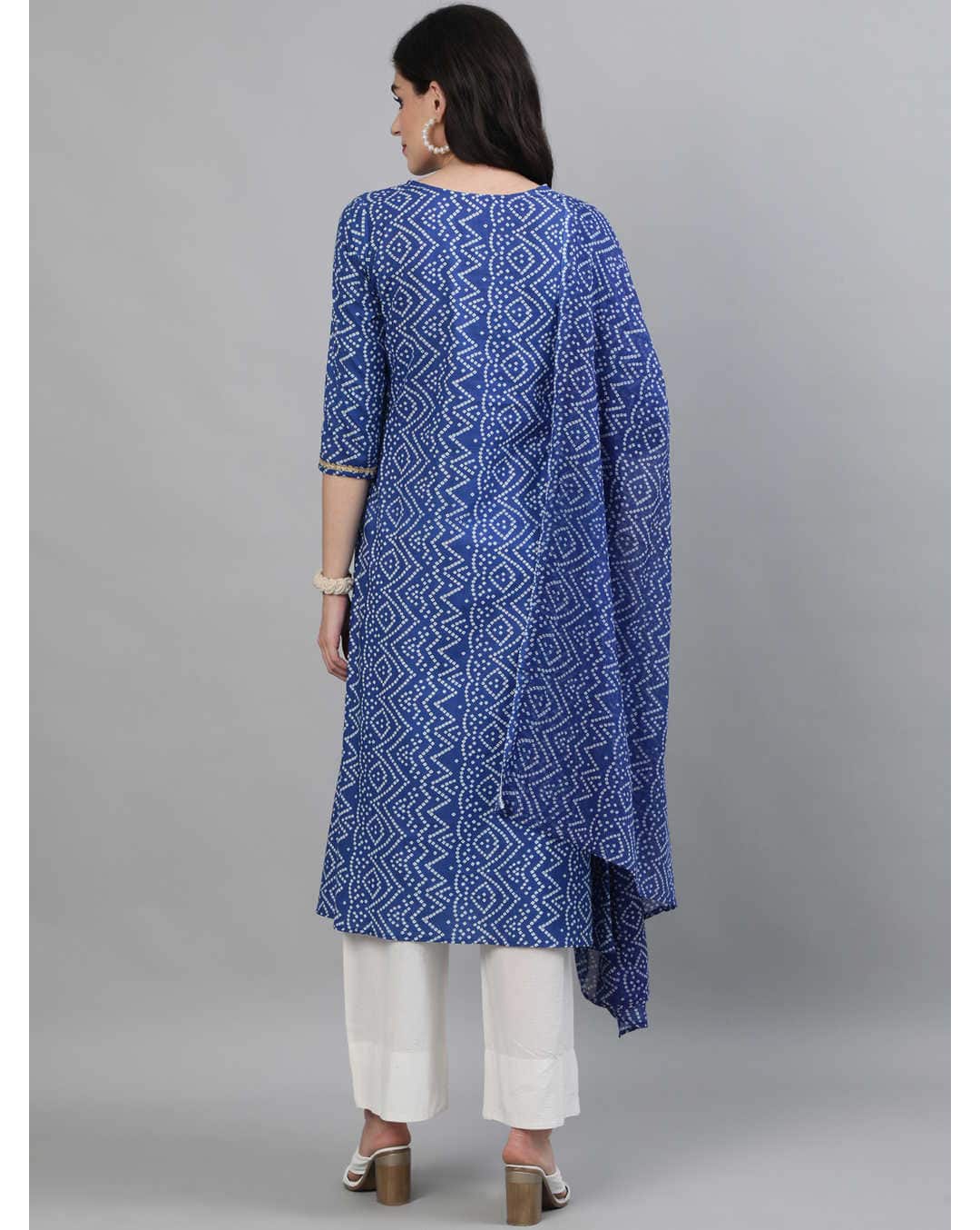 Rayon Printed palazzo SuitSet view 2
