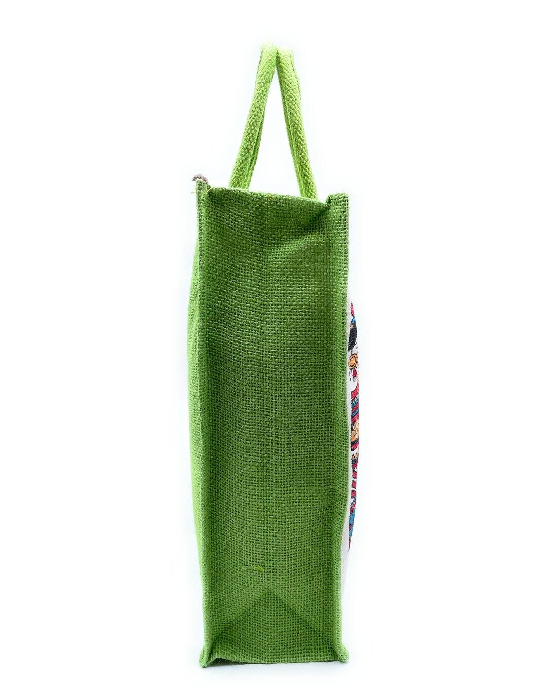 SNT NATIONAL Jute Tote Bag