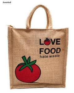 SNT NATIONAL Jute Tote Bag