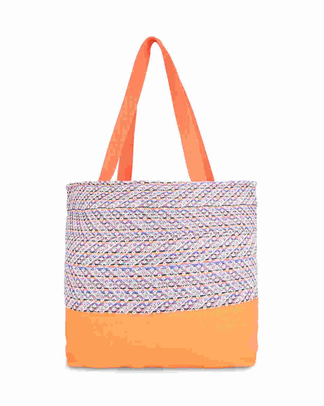 LA STILE Cotton Shoulder Bag