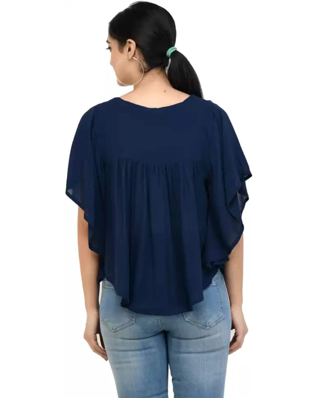 Rayon Printed Top view 2