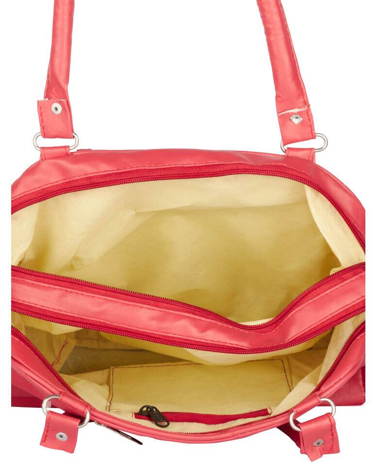 LA STILE Polyurethane (PU) Handbag