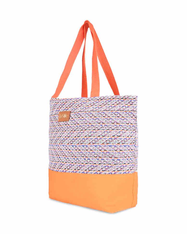 LA STILE Cotton Shoulder Bag