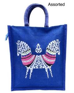 SNT NATIONAL Jute Tote Bag