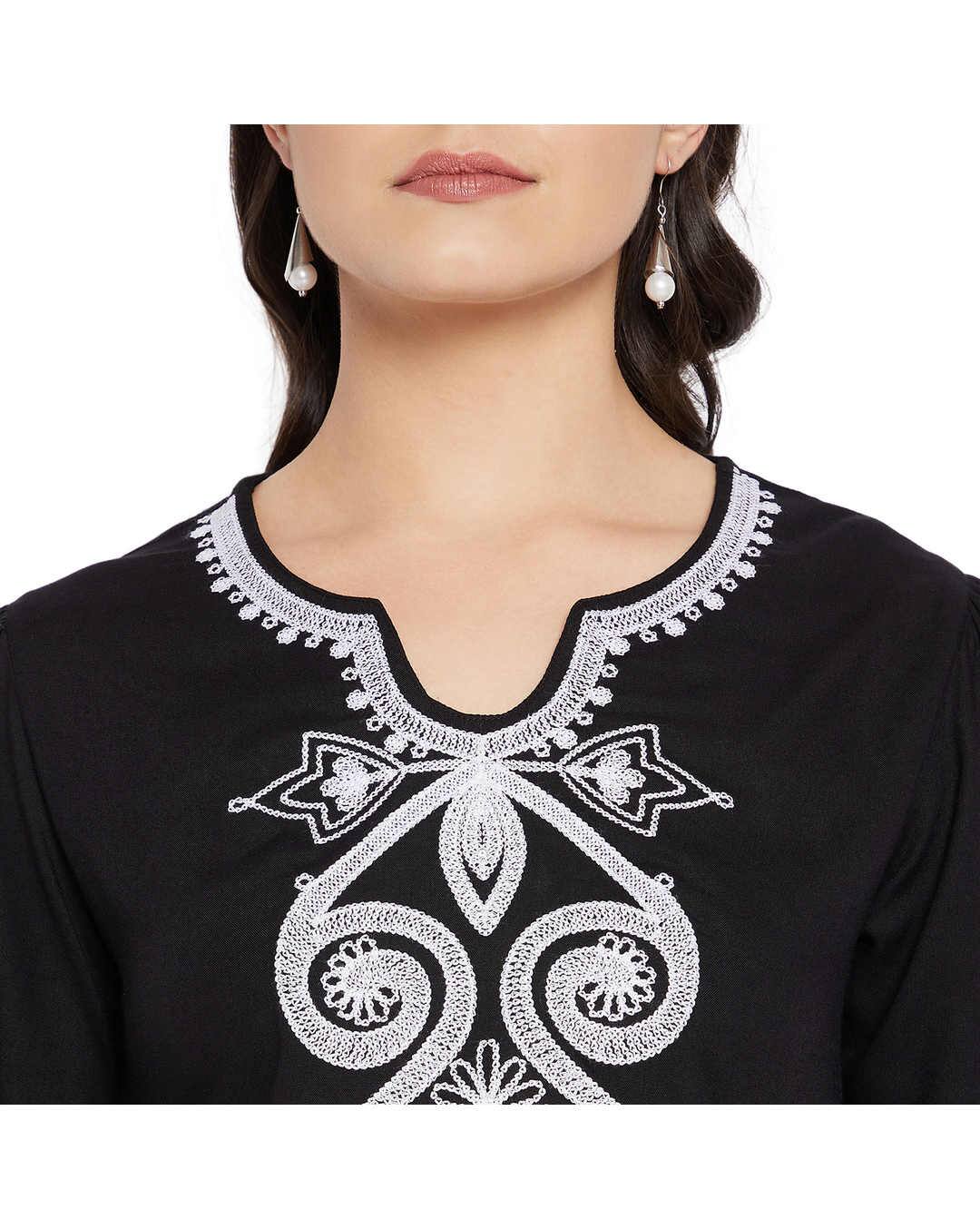 Rayon Embroidered Tunic view 5