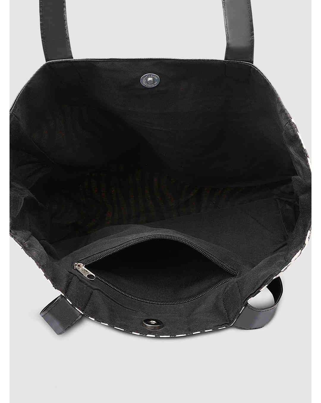 LA STILE Canvas Shoulder Bag