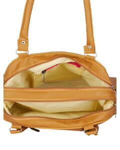 LA STILE Polyurethane (PU) Handbag