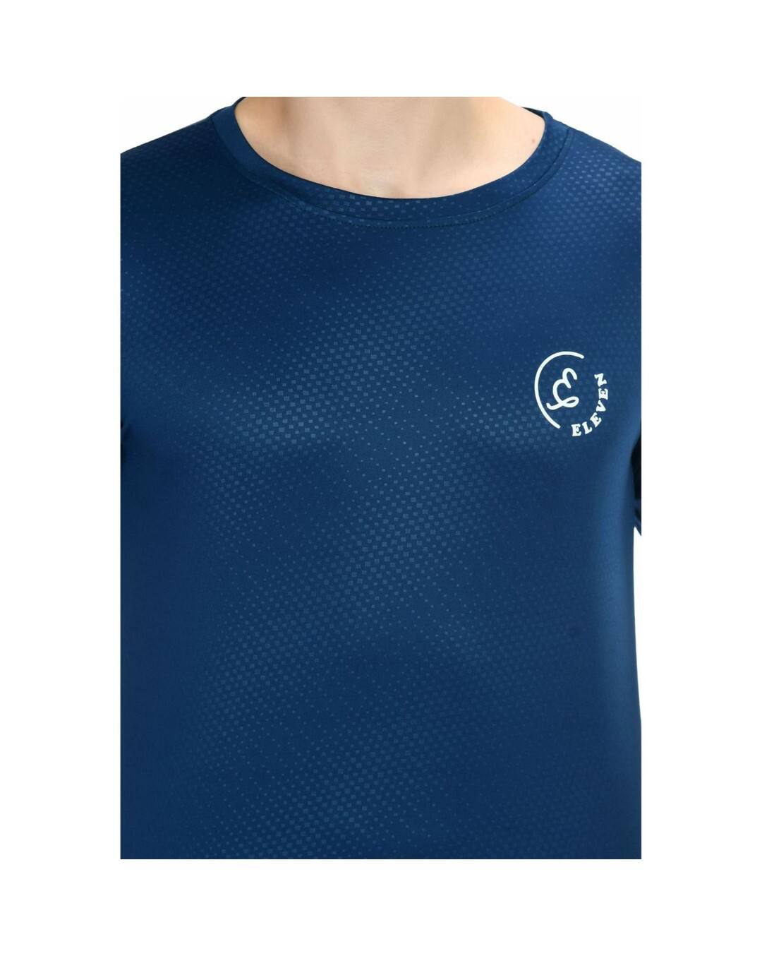 Polyester Solid Regular Fit Round Tshirts view 4