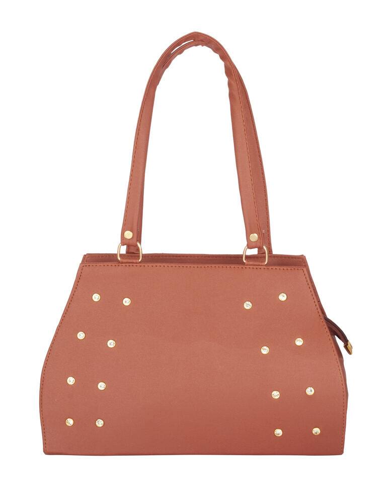LA STILE Polyurethane (PU) Handbag