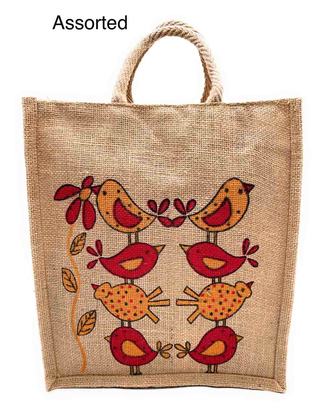 SNT NATIONAL Jute Tote Bag