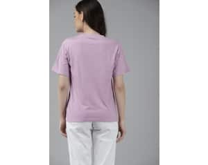 Cotton Printed Round Neck T-shirt view 6