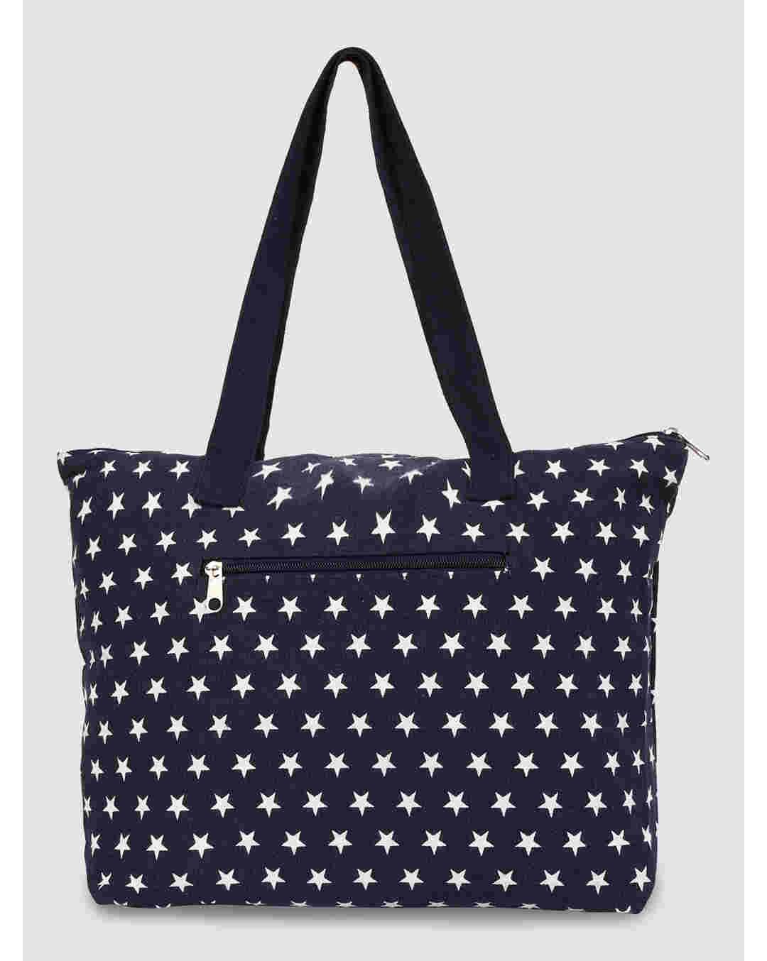 LA STILE Canvas Shoulder Bag