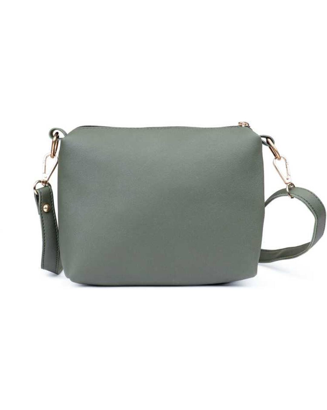 BAGANIC Polyurethane (PU) Handbag