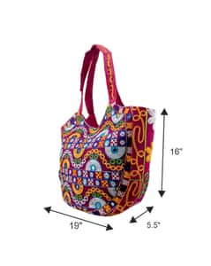 VELITE BAGS Cotton Handbag