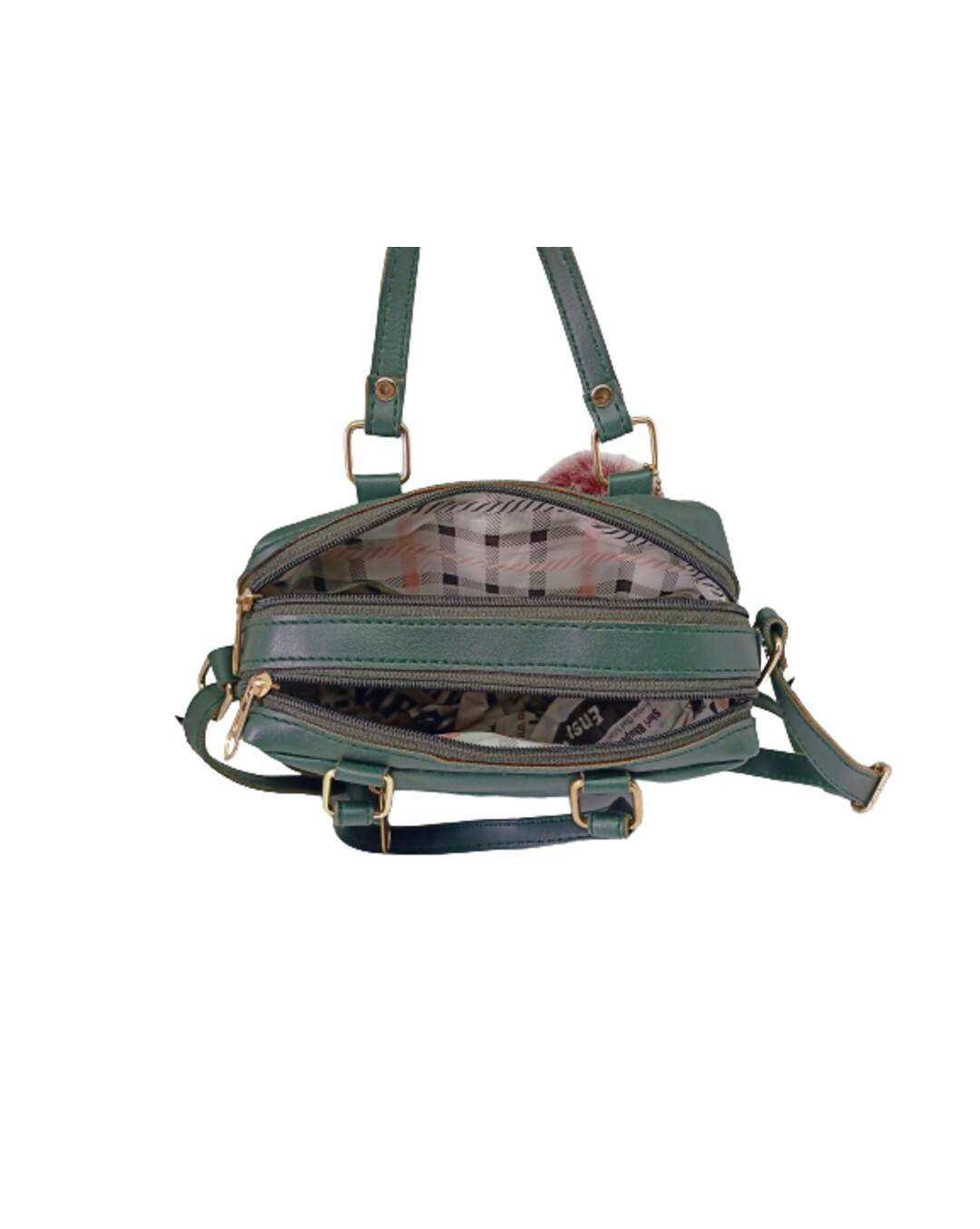 BAGANIC Polyurethane (PU) Sling Bag