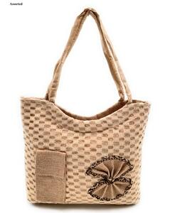SNT NATIONAL Jute Handbag