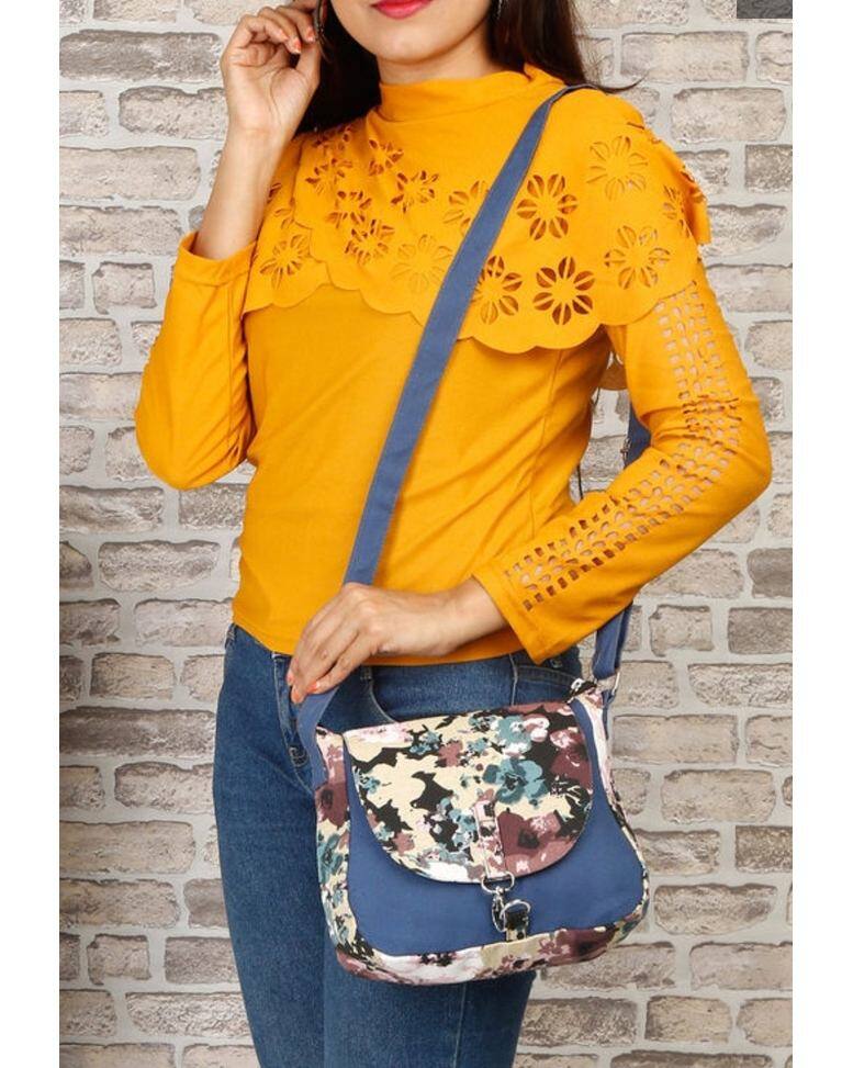 VIVINKAA Canvas Sling Bag
