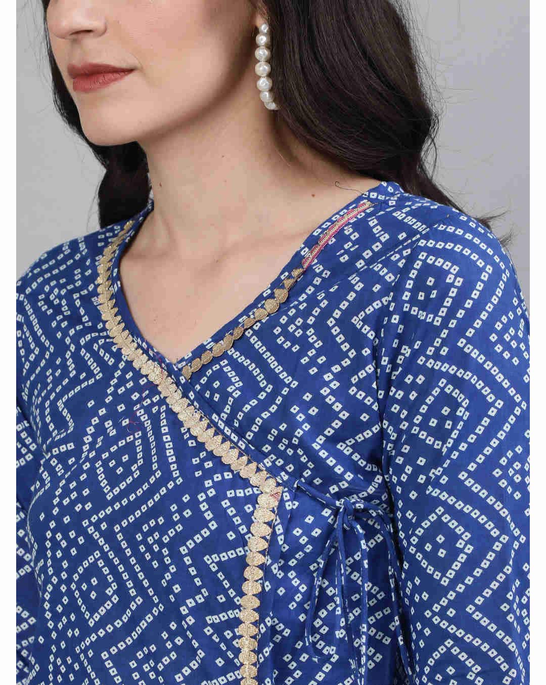 Rayon Printed palazzo SuitSet view 6