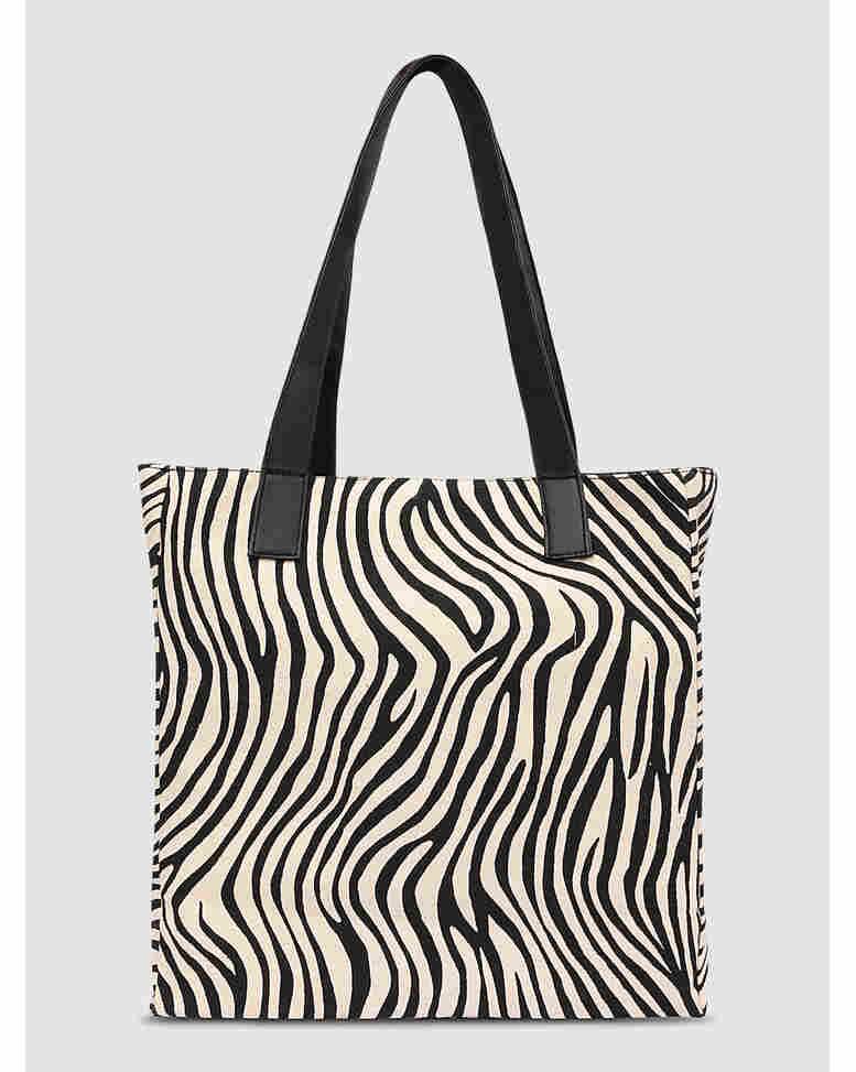 LA STILE Canvas Shoulder Bag