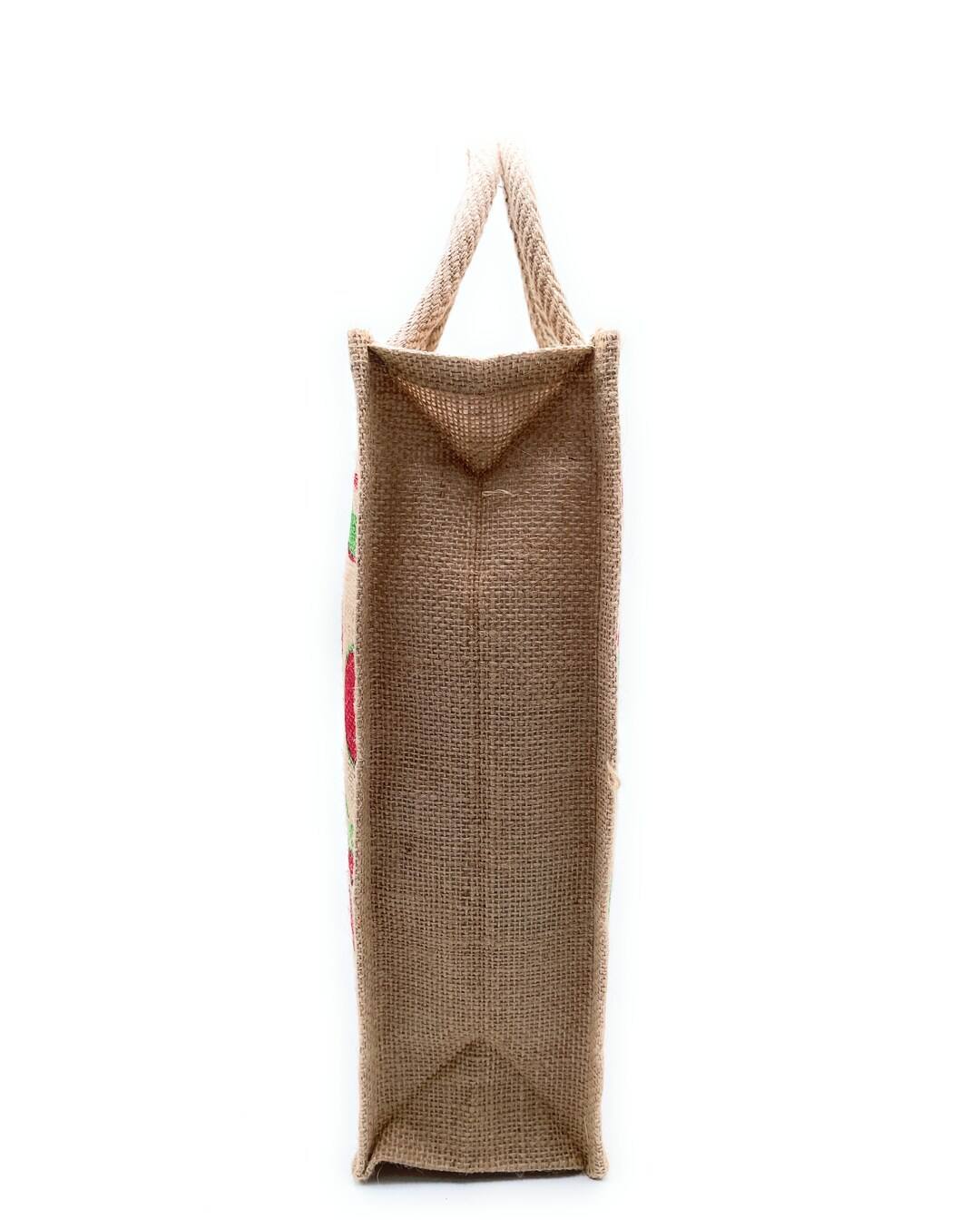 SNT NATIONAL Jute Tote Bag