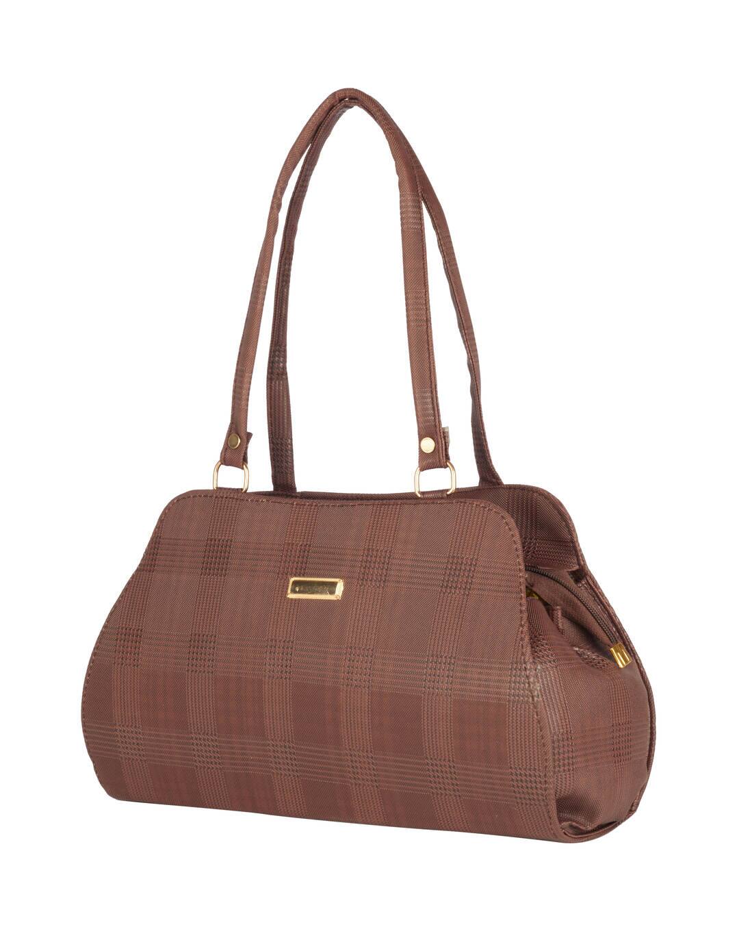 LA STILE Polyurethane (PU) Handbag