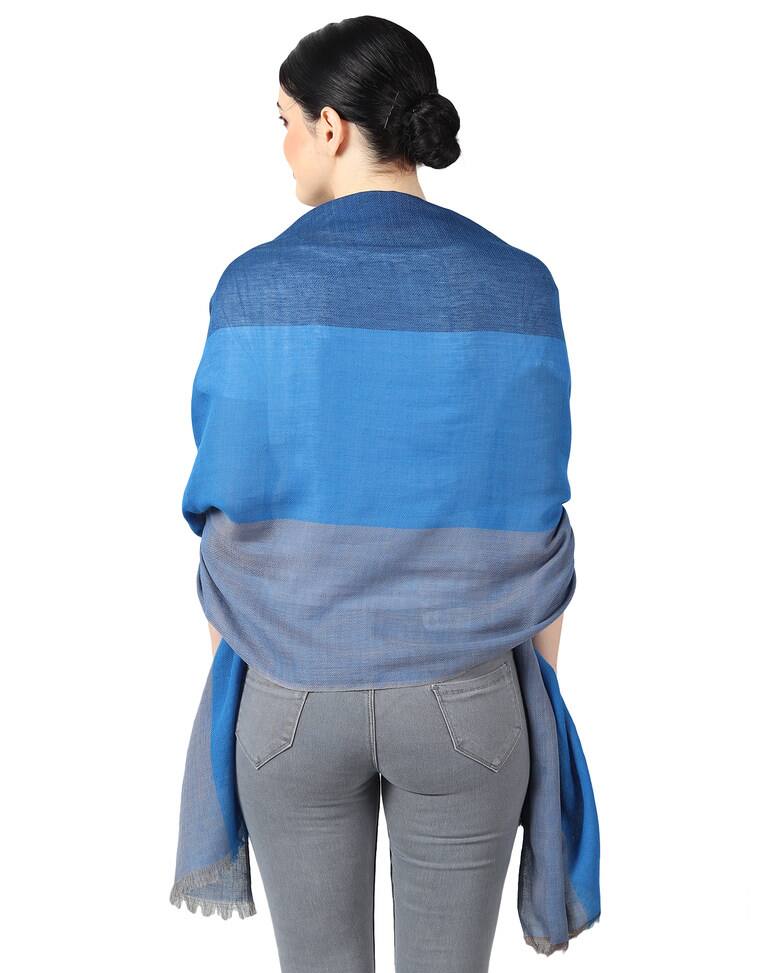 Viscose color-block Stole view 4