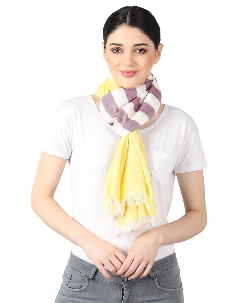 Viscose Stripes Stole view 2