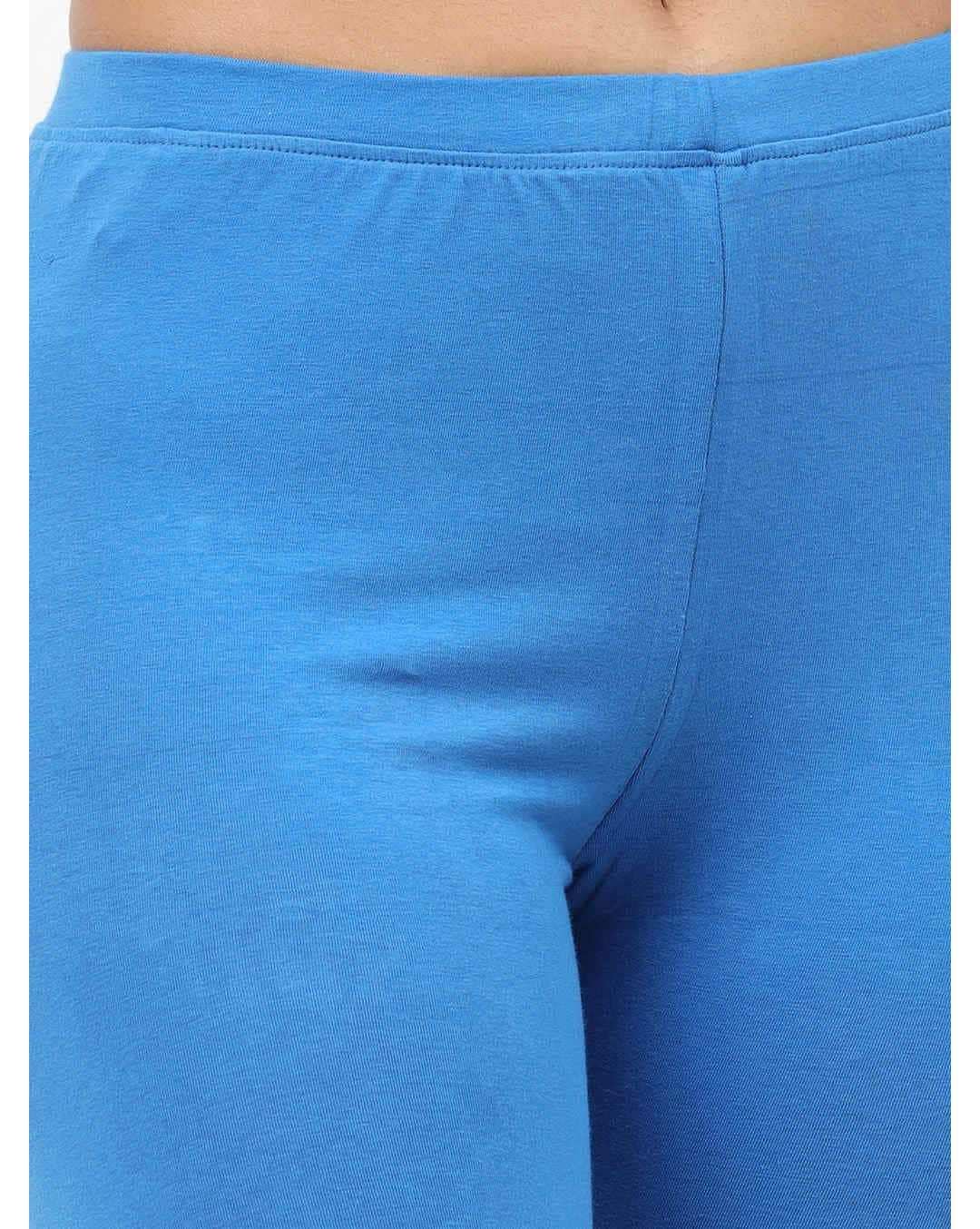Cotton Solid Chudidhar Leggings view 13