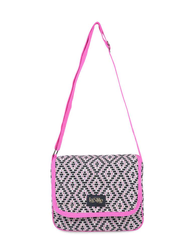 LA STILE Cotton Sling Bag