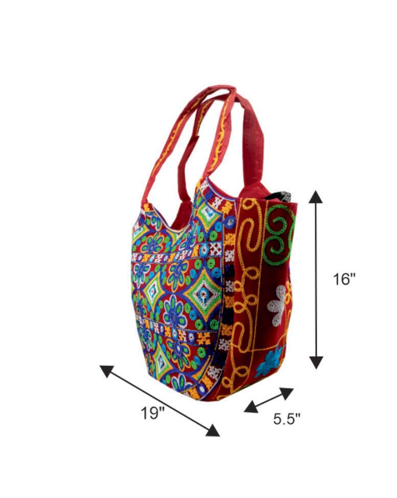VELITE BAGS Cotton Handbag