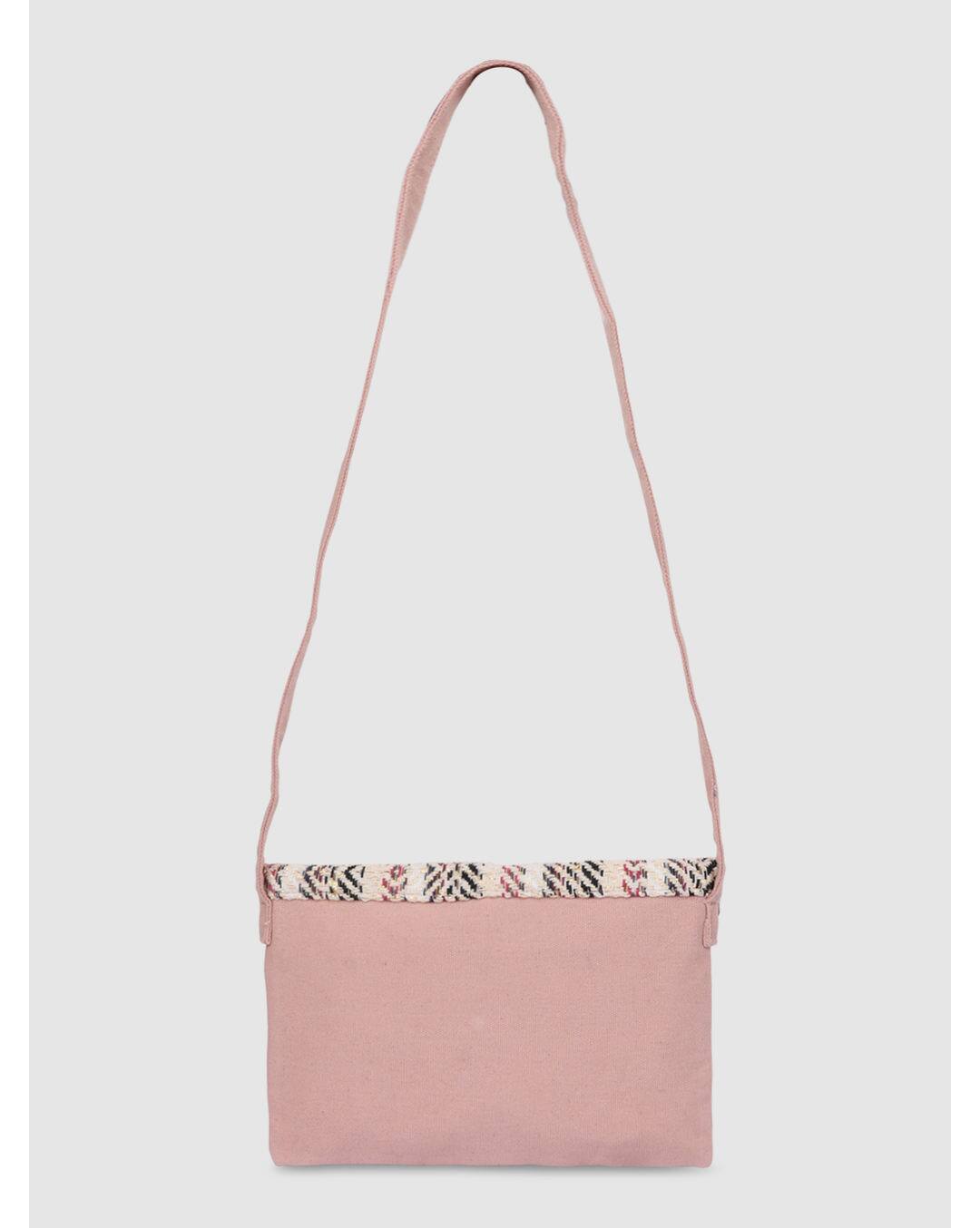 LA STILE Canvas Sling Bag